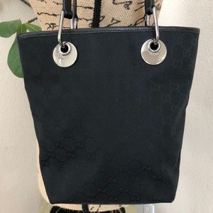 💯 Authentic Vintage Gucci Eclipse Monogram Tote